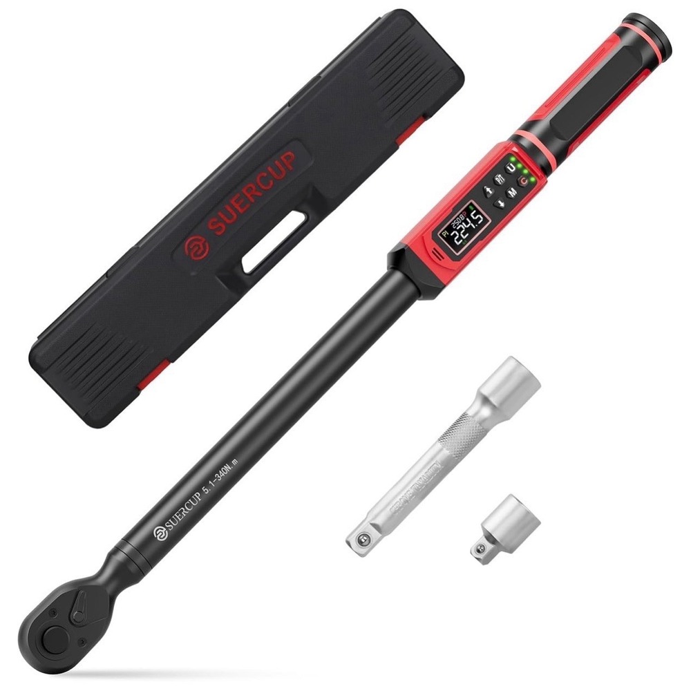 1/2-Inch Digital Torque Wrench (3.8 1/2" 3.8-250.8Ft.Lb/5.1-340Nm)